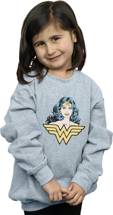 Produktbild Wonder Woman Gaze Sweatshirt Mädchen (140, 146)