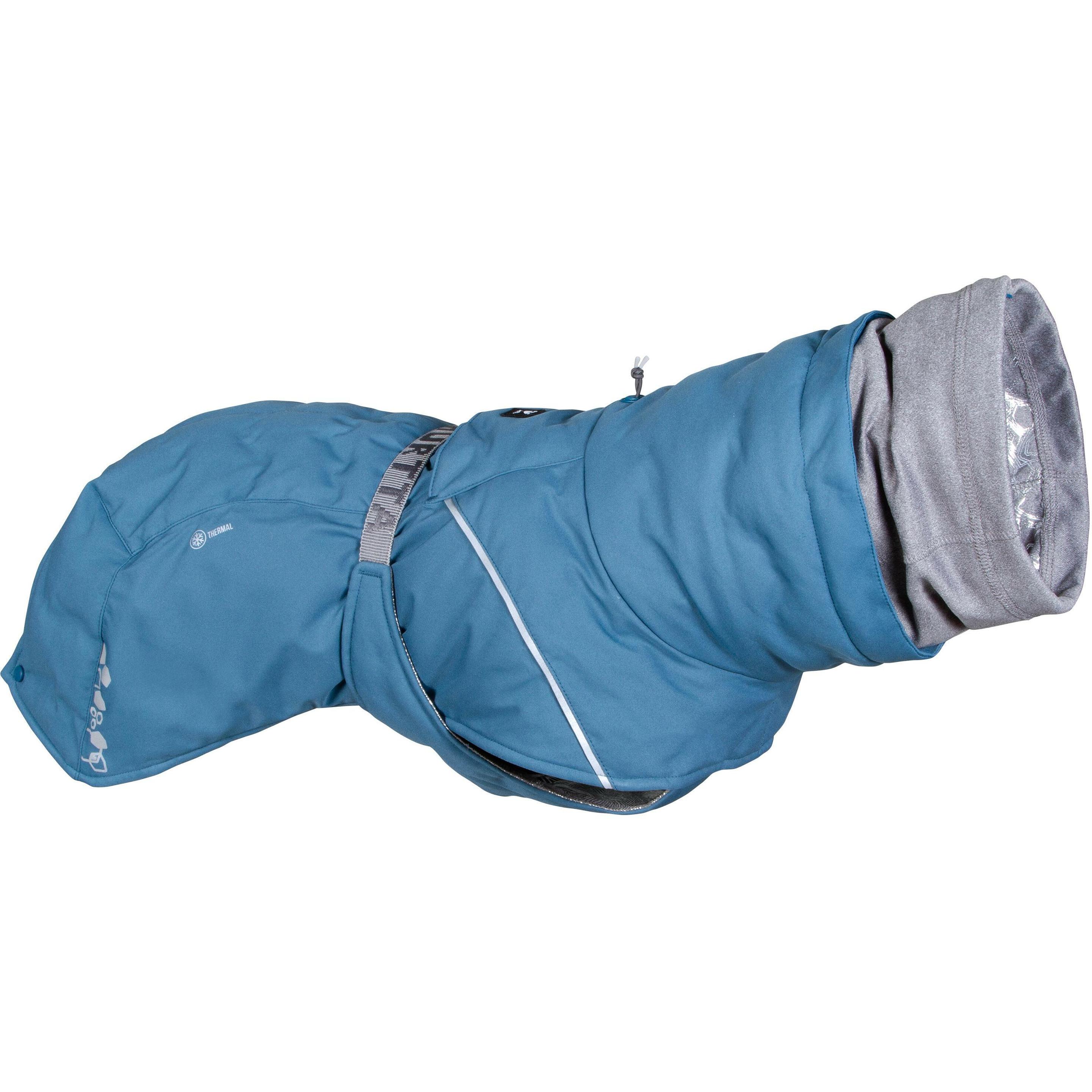 Hurtta Extreme Warmer V3 Eco Blau, 55 cm (55, Hundemantel), Hundebekleidung