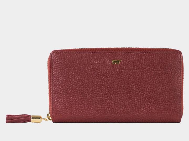 Actual product image Braun Büffel ALESSIA red dhalia