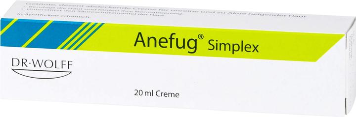 Produktbild Dr. Wolff Anefug simplex Creme, 20 ml Creme (Körpercreme, 20 ml)