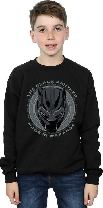 Actual product image Boys Black Panther Made in Wakanda Sweatshirt (152, 158)