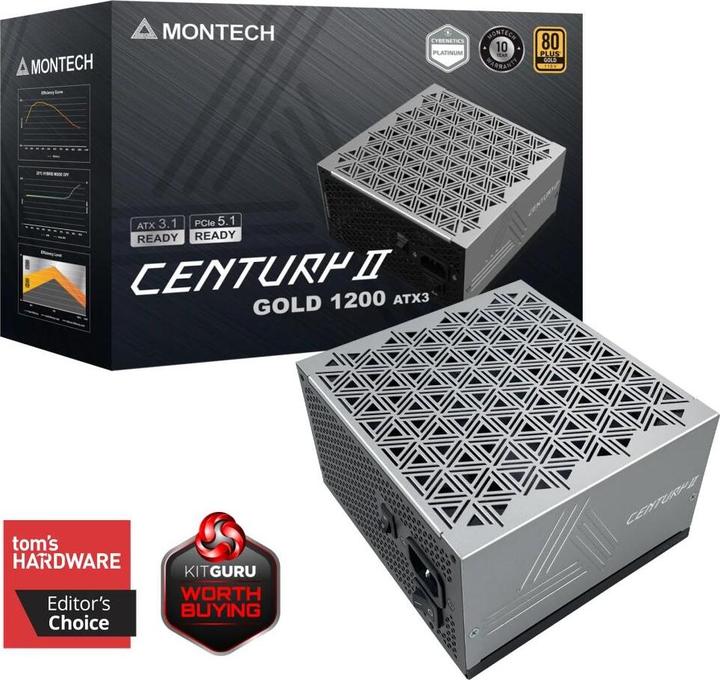 Produktbild Montech CENTURY II 1200 (null Watt) (1200 W)