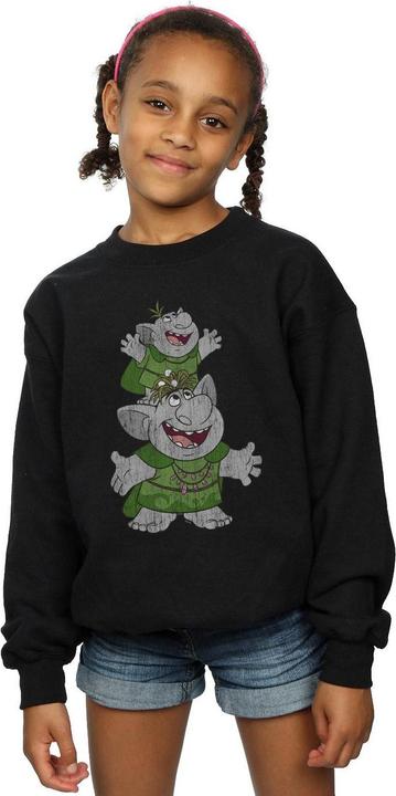 Image du produit Disney - Sweat FROZEN HANDSTACKING TROLLS - Fille (140, 146)