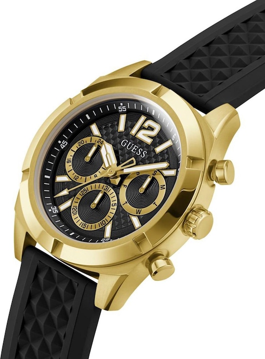Produktbild Guess Vermutlich sieht GW0729G2 Black Gold an (Sportuhr)