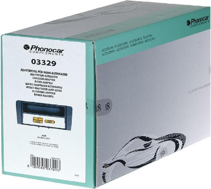 Produktbild Phonocar Kit Radioblende schwarz Audi