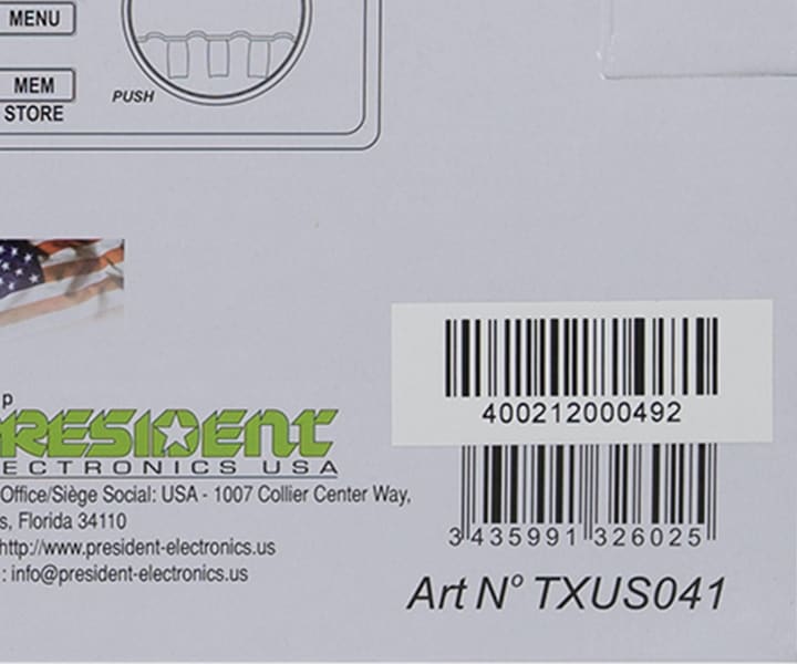 Produktbild President Amateurfunk LINCOLN II + ASC 10/12M, Roger Beep, ANL, NB, Hi-Cut-Filter, AM-FM-USB-LSB-CW, programmi