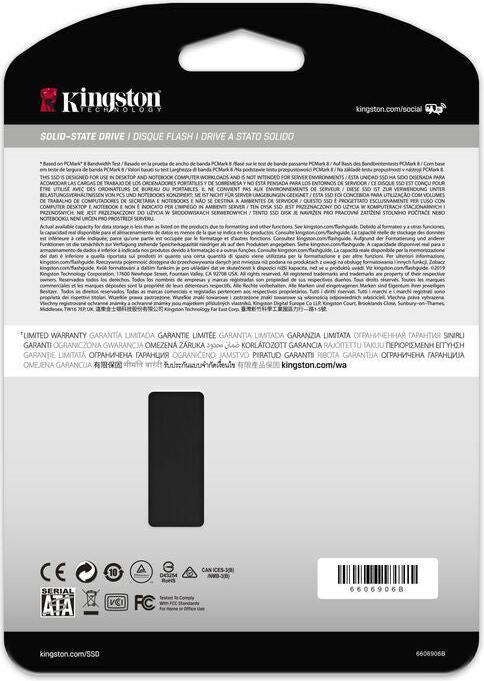 Image du produit Kingston KC600 (1024 Go, 2.5")