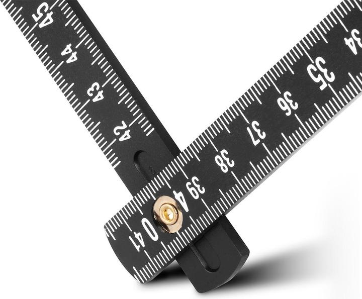 Produktbild Stahlwerk Zollstock 3er Set 3 Meter präziser Kunststoff-Gliedermassstab Meterstab (3 m)