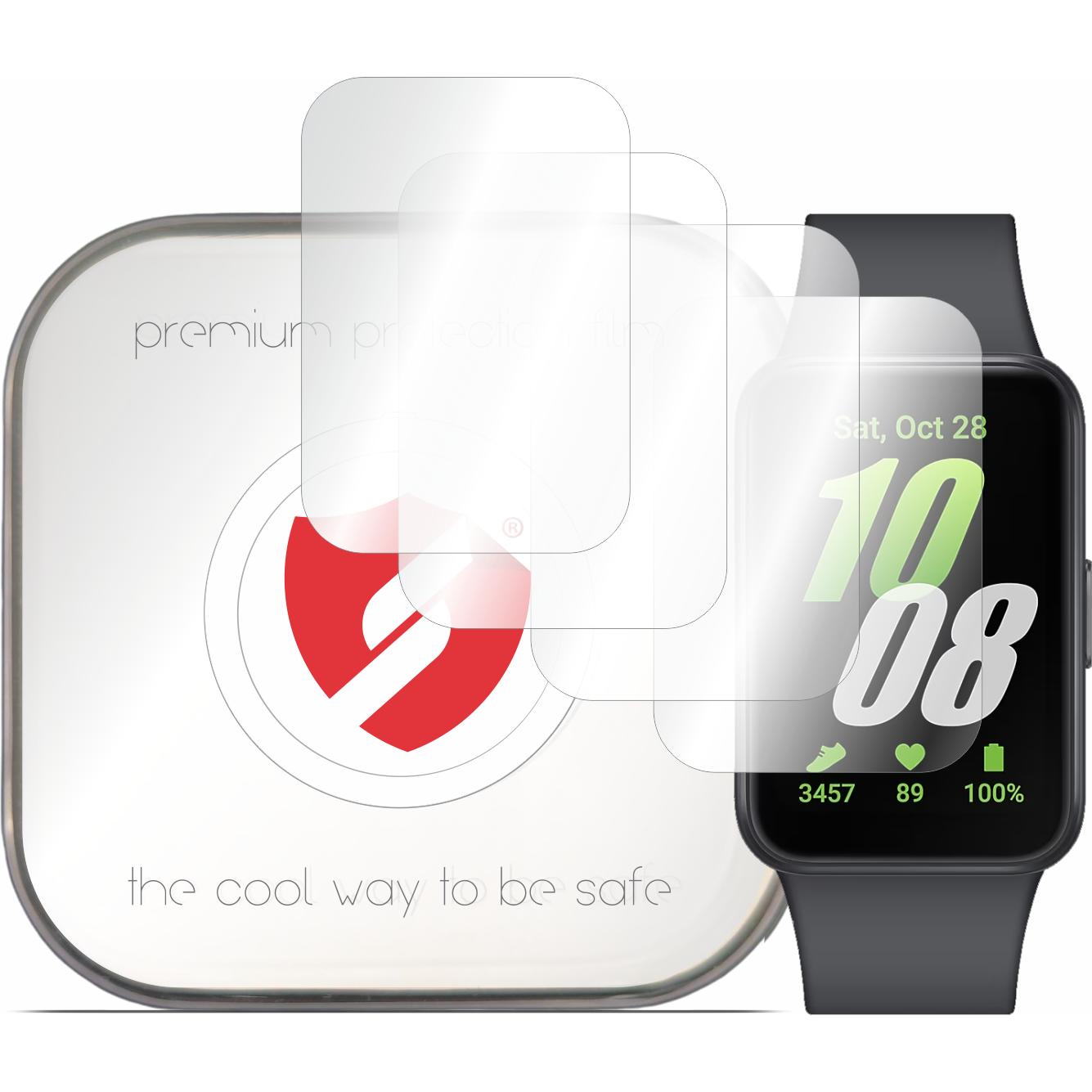 Smart Protection - Premium Classic (4 pack) - Samsung Galaxy Fit3 - Clear, Accessori per smartwatch, Trasparente