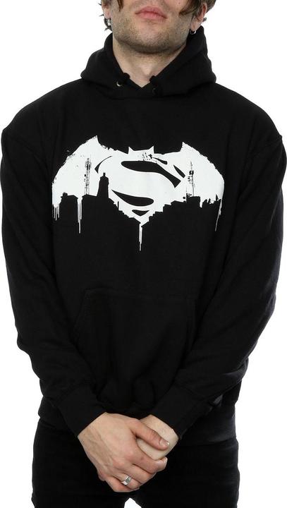 Produktbild Batman v Superman Beaten Logo Kapuzenpullover (L)