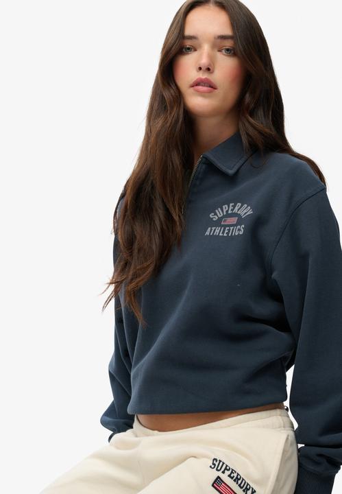 Actual product image Superdry Athletic Collared Half Zip Jumper (XS)