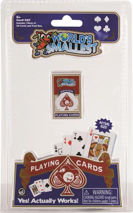Immagine prodotto Super Impulse World's Smallest Spielkarten (Multilingue)