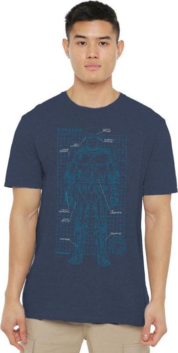 Produktbild Robocop TShirt meliert (S)