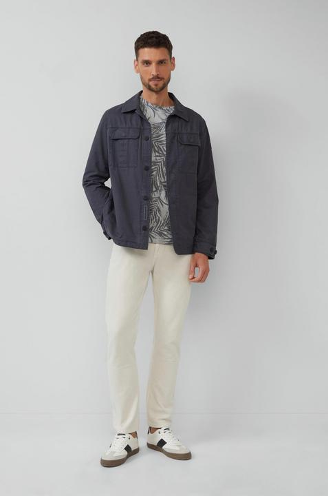 Actual product image S.Oliver T-Shirt T-Shirt mit Crew Neck und All-over-Print (M)