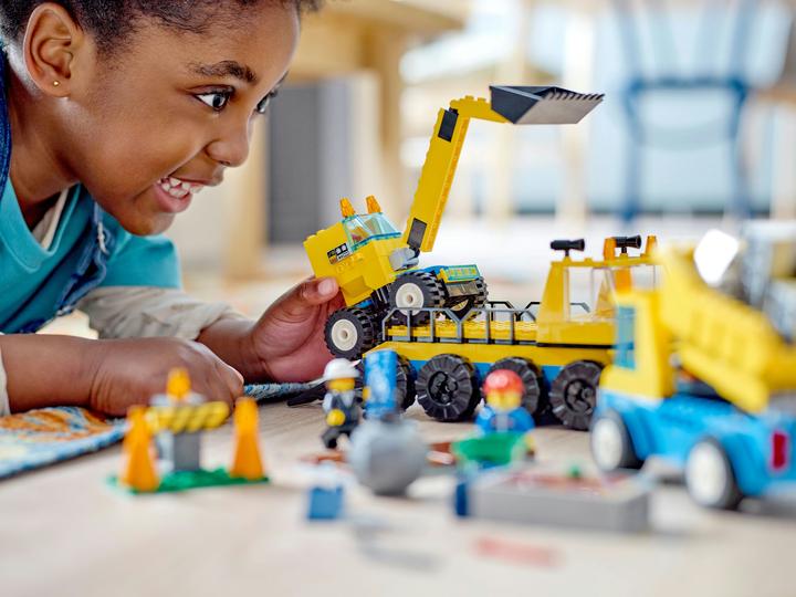 Image du produit LEGO Véhicules de construction et grue avec boule de démolition (60391, LEGO City)