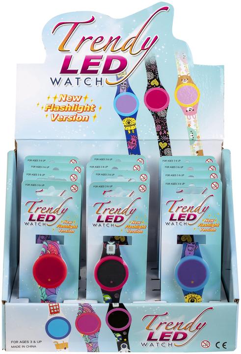 Actual product image Winfun Silicone Trend LED Clock