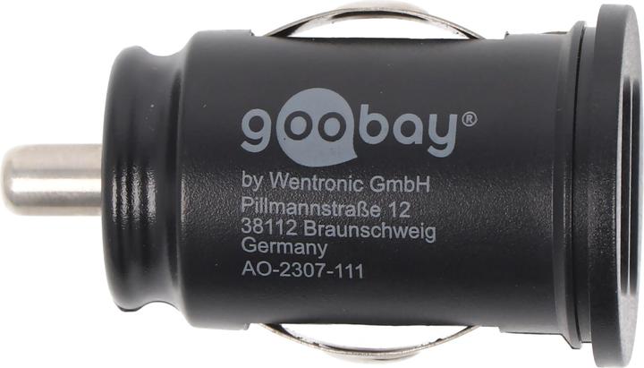 Actual product image Goobay Dual USB car charger 3.1A