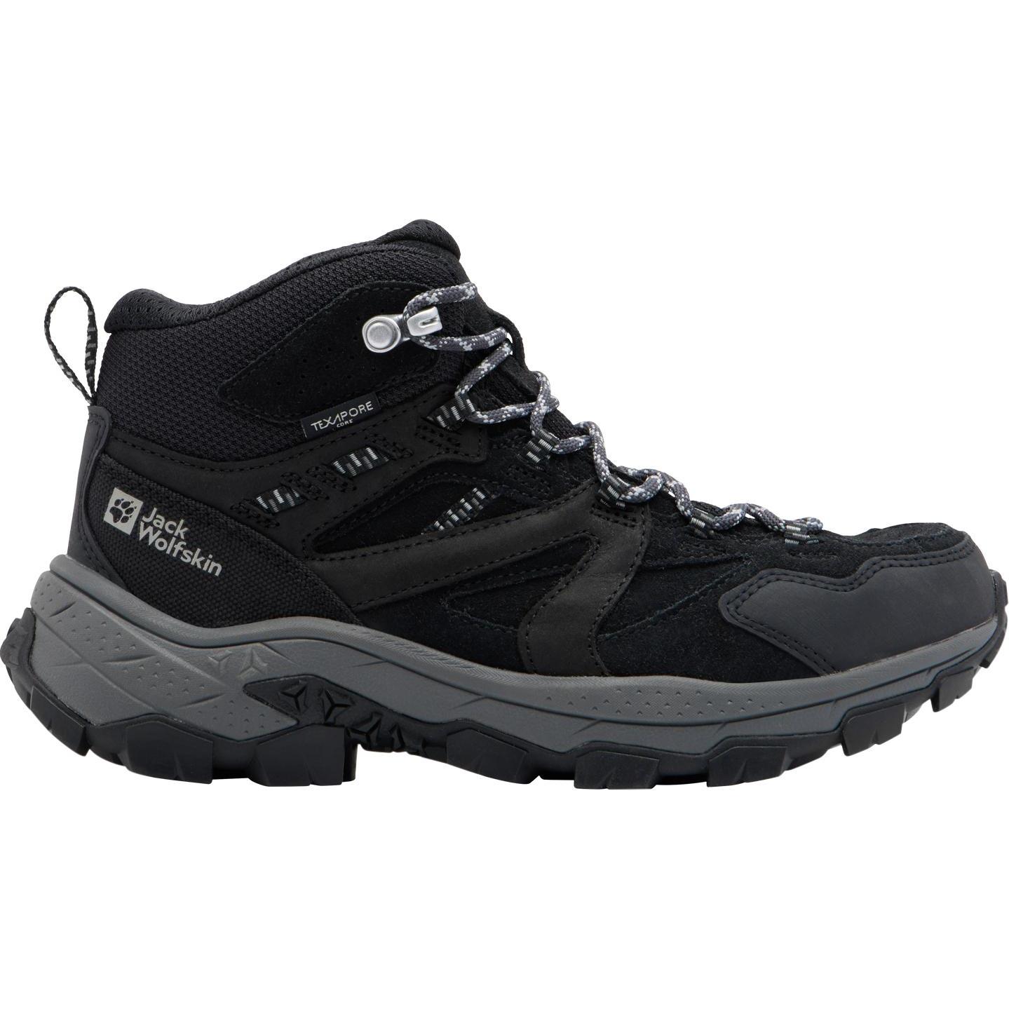 Jack Wolfskin, Damen, Wanderschuhe, Vojo Tour Lt Texapore Mid W (42), Transparent