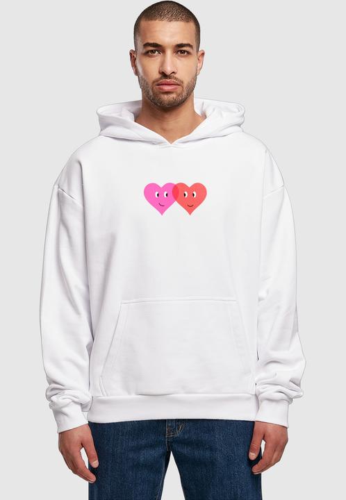 Produktbild Merchcode Hugs & Love - Two Hearts Ultra Heavy Hoody - 174989 (4XL)