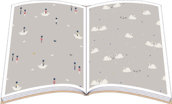Actual product image Copenhagen Vanilla - Bedding Junior - Cozy Grey - 100 x 140 cm / 40 x 45 cm (100 x 140 cm, 40 x 45 cm)