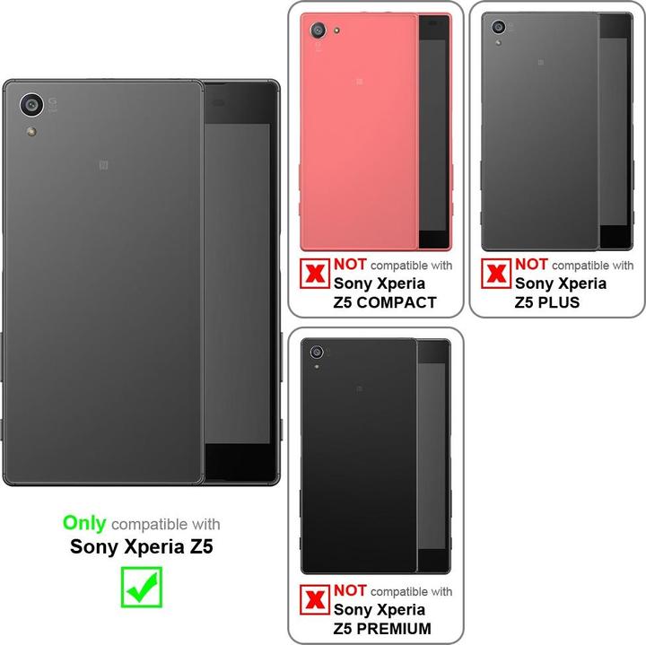 Actual product image Cadorabo Chain case for Sony Xperia Z5 necklace cover adjustable