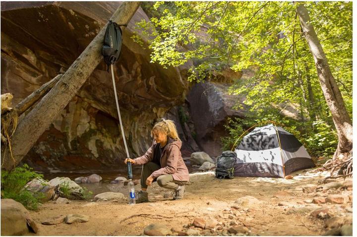 Actual product image LifeStraw Peak Gravity Antivirus Purifier