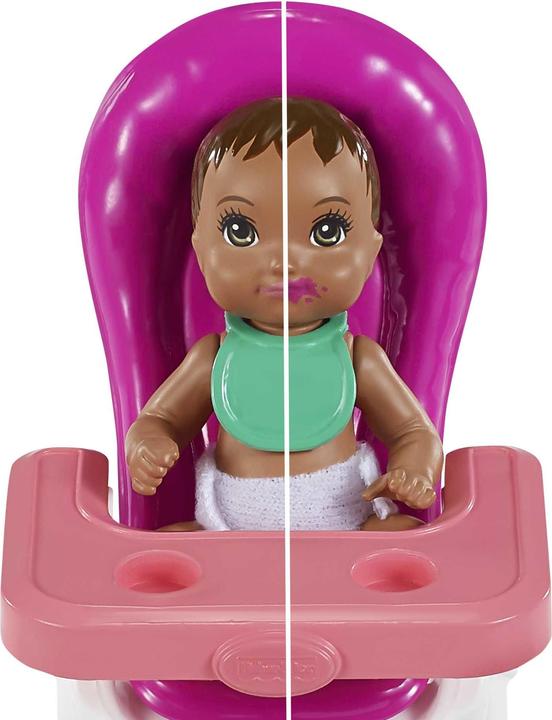 Actual product image Barbie Birthday play set with baby doll