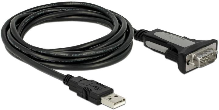 Image du produit Delock Adaptateur USB-A vers Serial DB9 RS-232 (3 m, VGA)