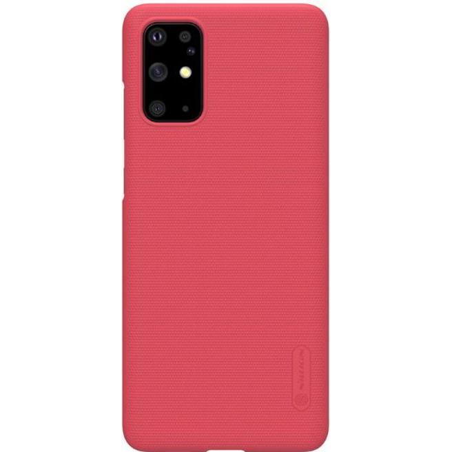 Nillkin Super Frosted Shield Series (Samsung Galaxy S20+), Smartphone Hülle, Rot