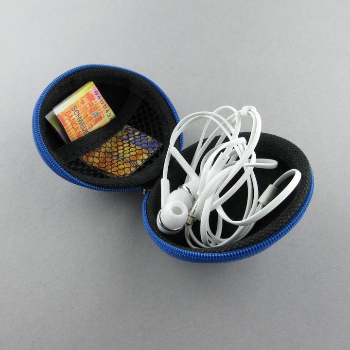 Actual product image PhoneLook Protective cover / case / cover for memory cards, headphones, small change (Headphone sleeve)