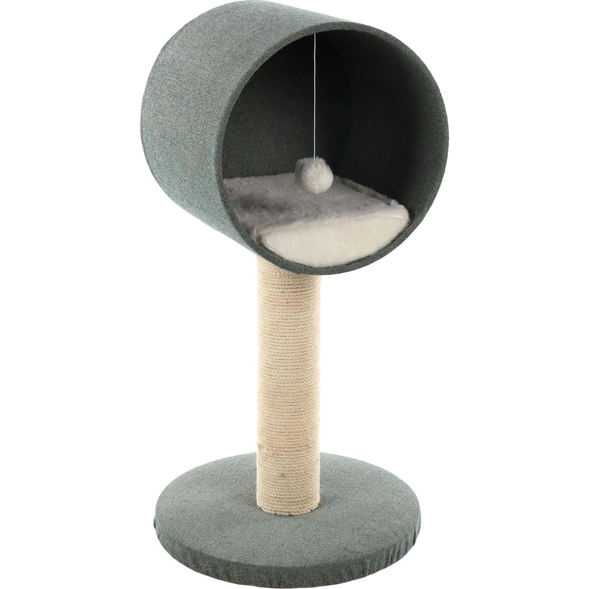 Meilleurs prix pour Flamingo Kradsemiljø m. hus Scandi Grøn (77 cm, Blanc, Vert menthe, Vert menthe-blanc), Arbre à chat