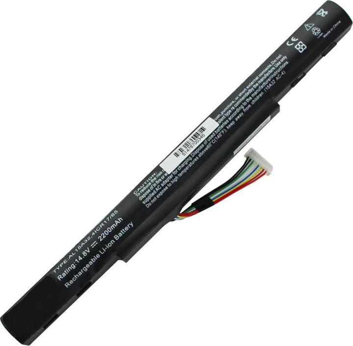 Image du produit Acer Akku Aspire E5-422, AL15A32, AL15A32, Aspire V3-574, V3-574G (4 cabines, 2200 mAh)