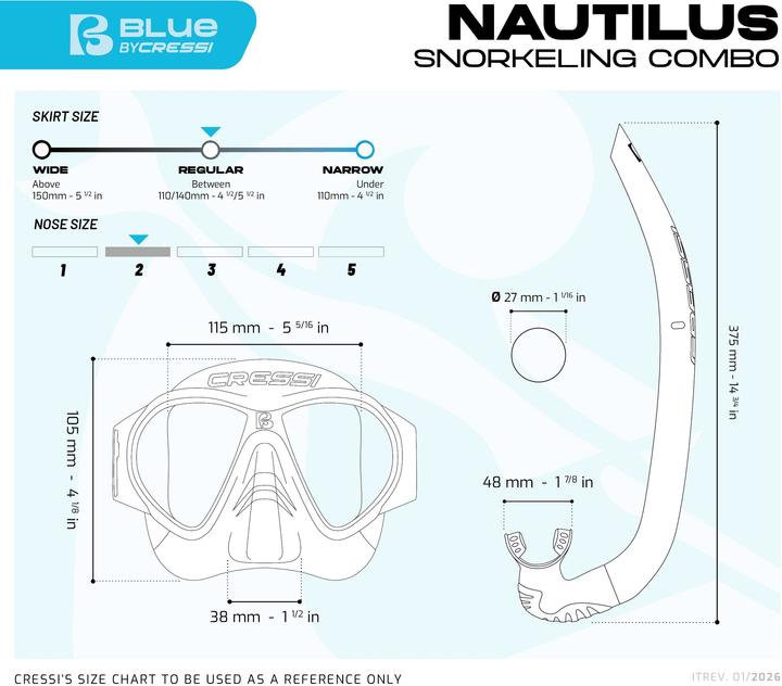 Image du produit Cressi Combo Nautilus