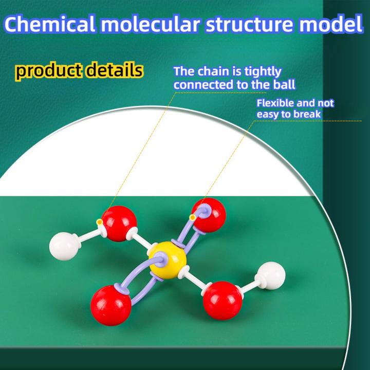 Produktbild Activity Board Modellbausatz für chemische Molekularstrukturen: Kugel- und Stabmodell zum Lehren und Lernen