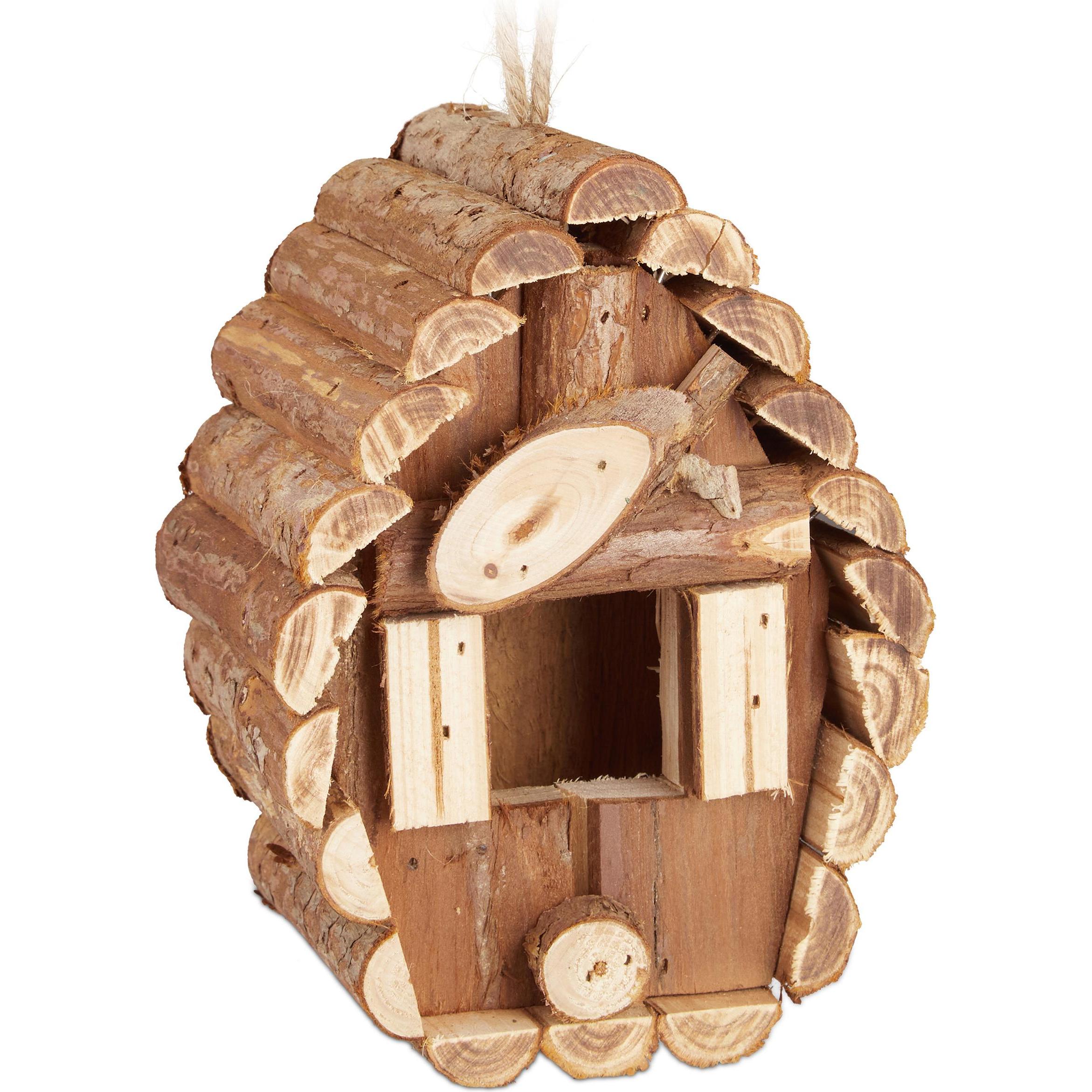 Relaxdays, Aussendekoration, Vogelhaus