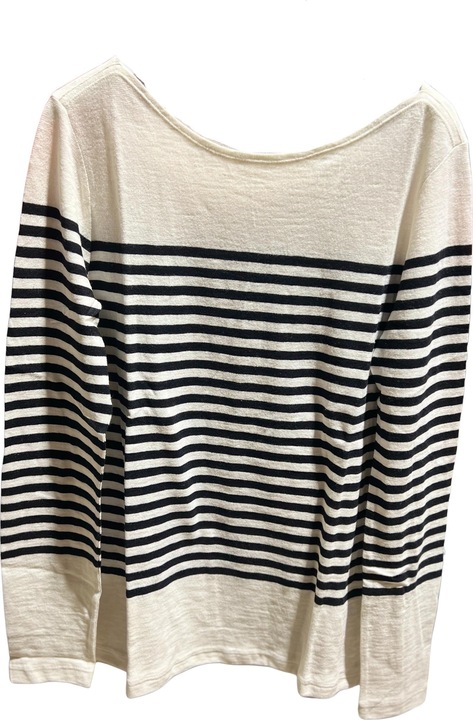 Produktbild Marc O'Polo Gestreiftes Langarm-T-Shirt mit U-Boot-Ausschnitt für Frauen (S)