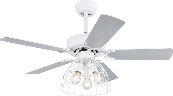 Globo Deckenventilator weiss 3xE27 (51.85 dB)