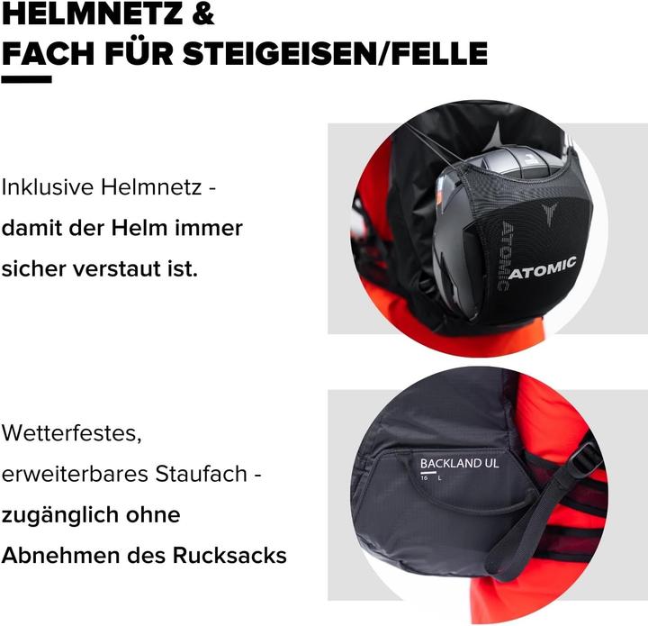 Produktbild Atomic Backland UL 16 Rucksack rot (16 l)