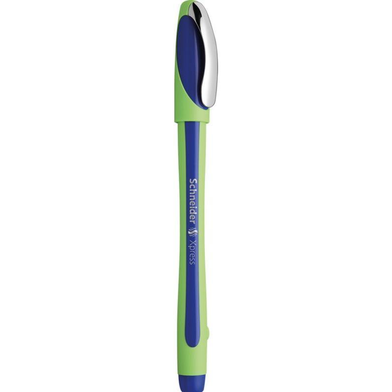 Schneider, Schrijfpennen, Fineliner Xpress 0,8 mm, Blauw, 10 stuks (10x)