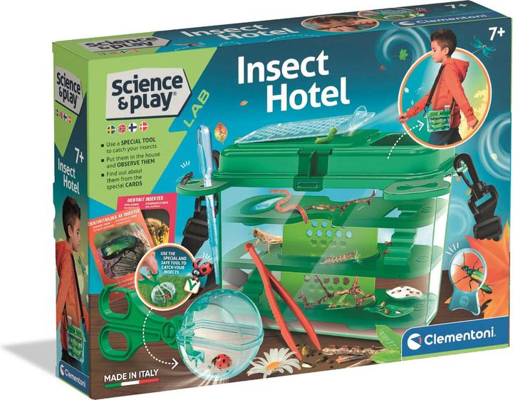 Clementoni Das Insektenhotel (Schmetterlinge, Marienkäfer, Grabwespen)