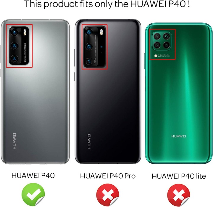 Produktbild Nalia Glitzer Hülle (Huawei P40)
