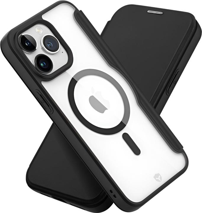 Produktbild Force Case Klappetui für iPhone 15 Pro Klappschutz Magnetischer Kartenhalter (Apple iPhone 15 Pro)