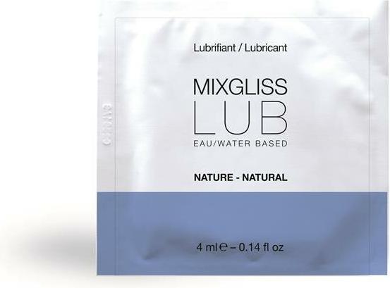 Actual product image Mixgliss Monodose water-based lubricant 12-pack LUB