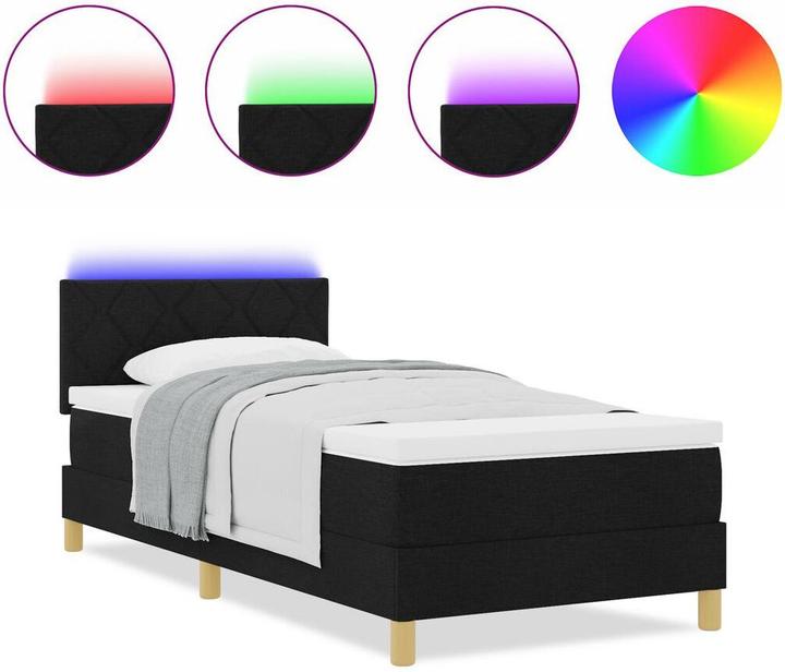 Produktbild vidaXL Boxspringbett (100 x 200 cm)