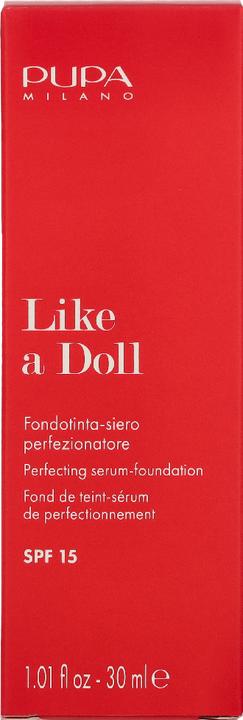 Actual product image Pupa Milano Like a Doll Fluid Natural Beige (030 Natural Beige)
