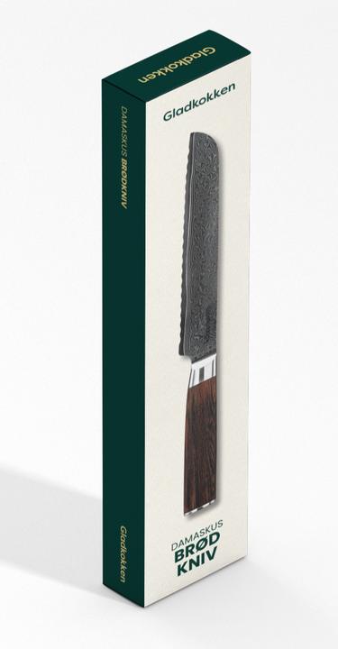 Produktbild Gladkokken - Damascus bread knife - 20 cm (20 cm)