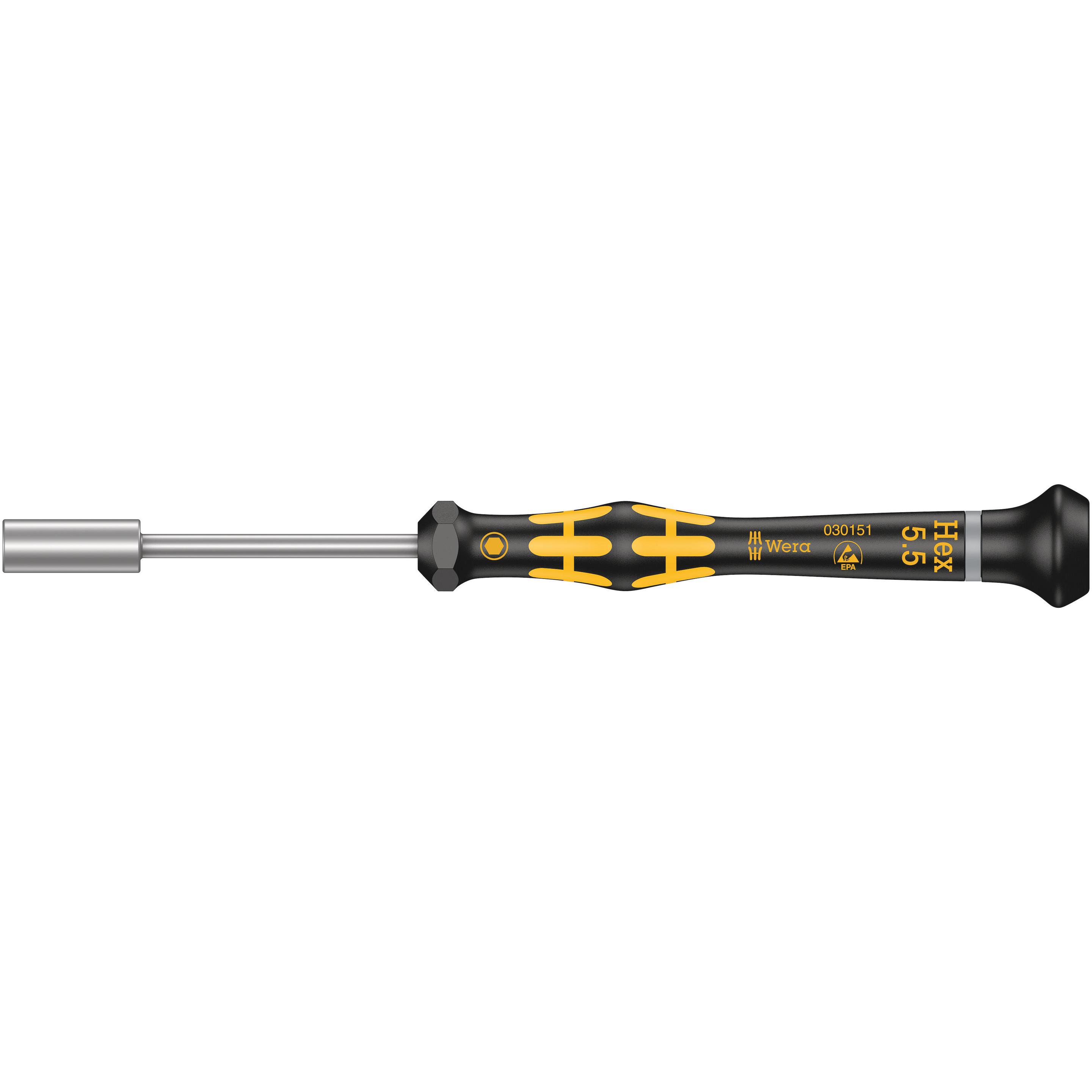 Wera, Schraubenzieher, 1569 ESD Micro 5,5 x 60 mm (6-Kant)