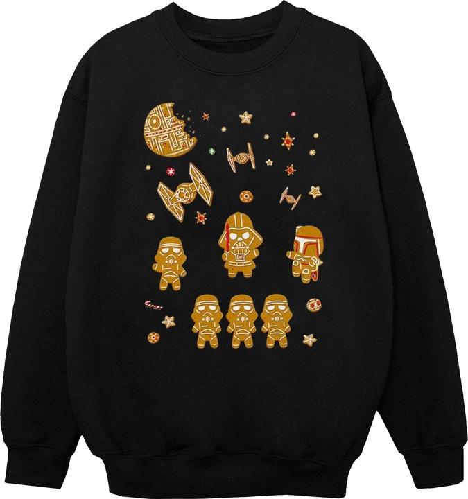 Actual product image Star Wars Womens/Ladies Gingerbread Empire Sweatshirt (S)