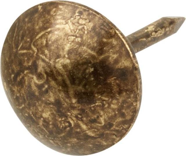 BestaPac Polsternagel antik altgold 10.5mm (40 Stück, 10.50 mm)