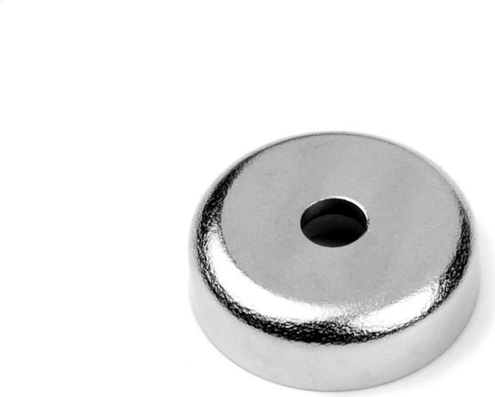 Image du produit Supermagnete Aimant en pot avec perçage cylindrique (5x)